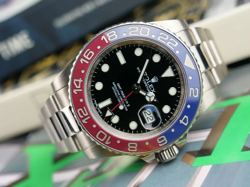 Rolex GMT Master II Pepsi ref 116719BLRO 18ct White Gold