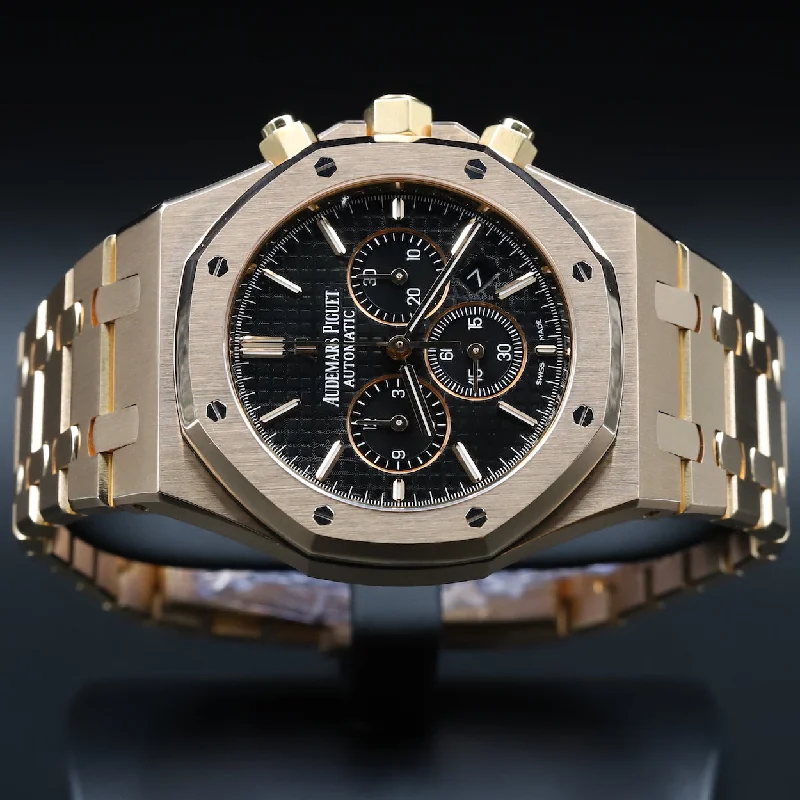 Audemars Piguet<br>26320OR Royal Oak Chronograph Black Dial