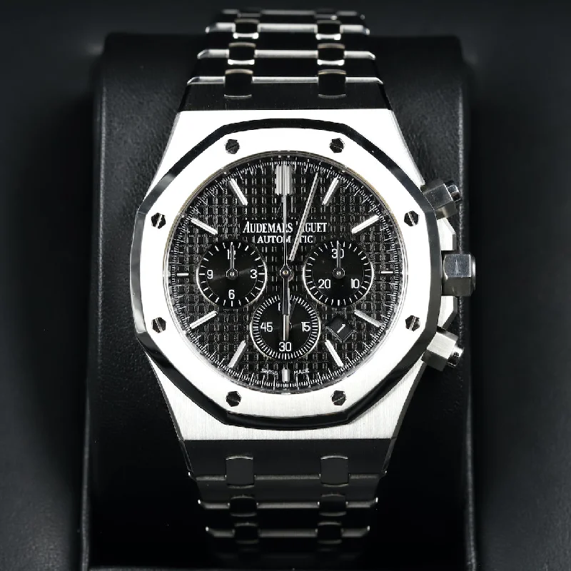 Audemars Piguet<br>26320ST Royal Oak Chronograph Black Dial