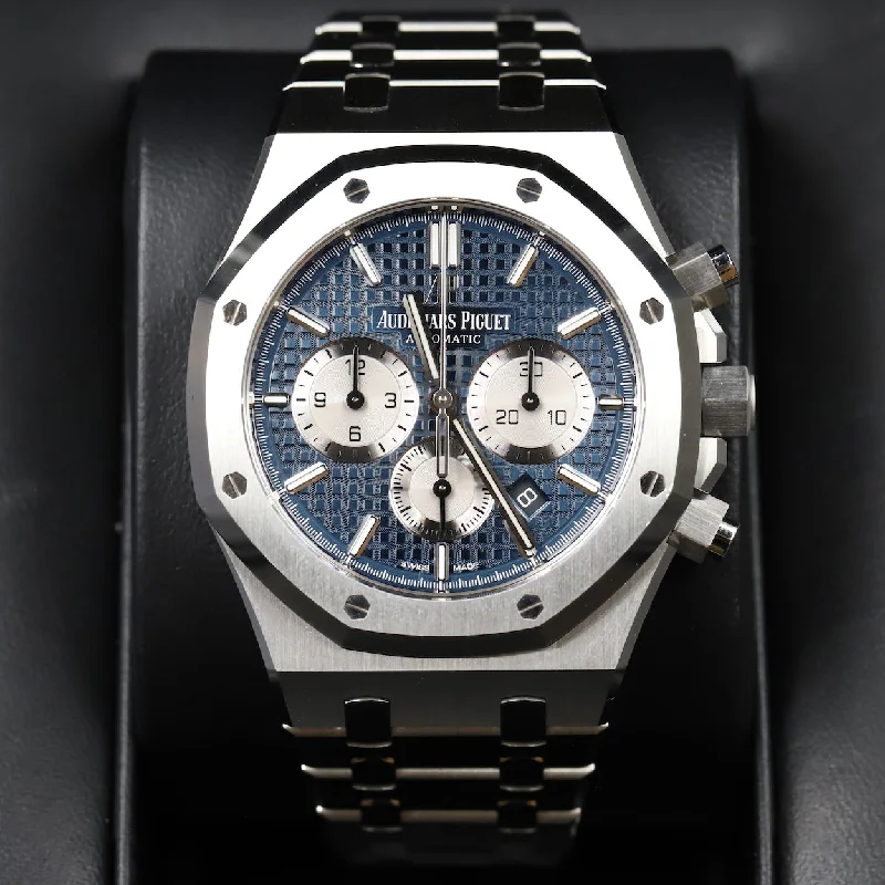 Audemars Piguet<br>26331ST Royal Oak Chronograph Blue Dial