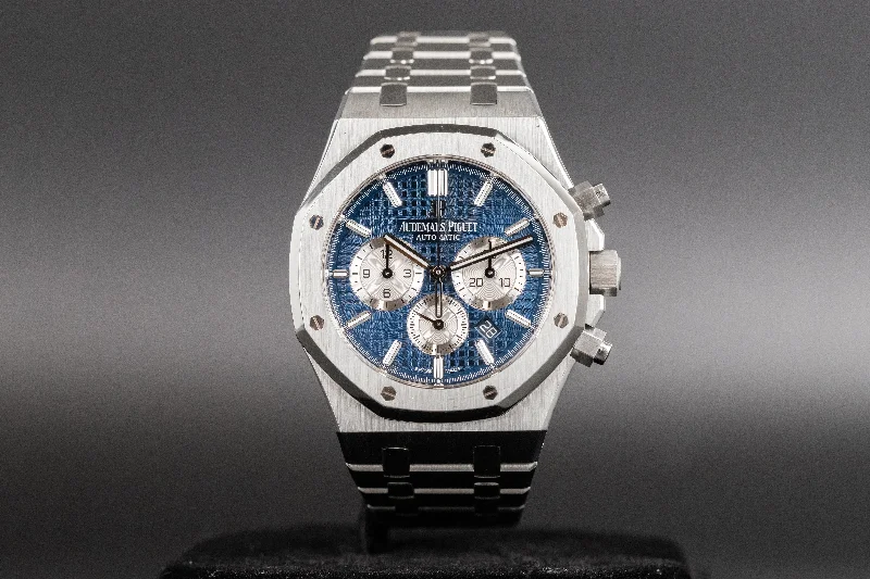 Audemars Piguet<br>26331ST Royal Oak Chronograph Blue Dial