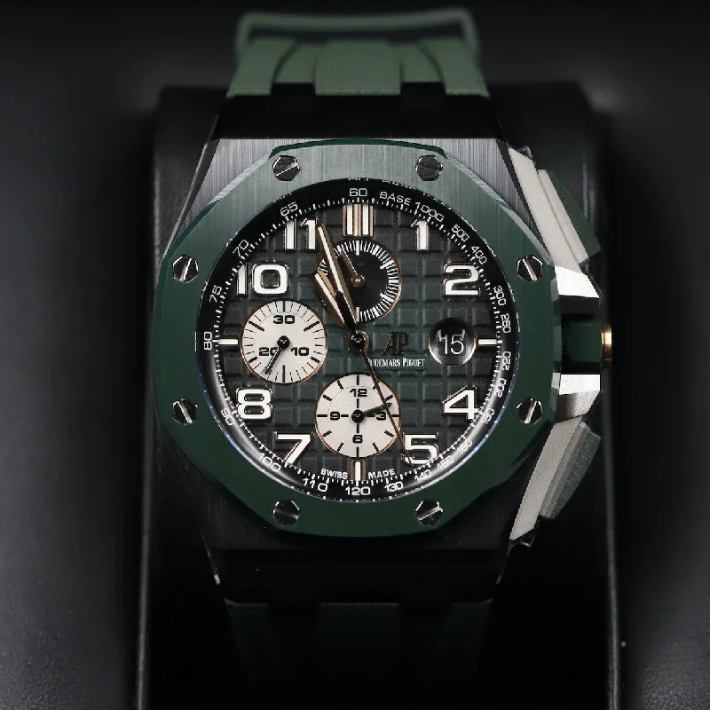 Audemars Piguet<br>26405CE Royal Oak Offshore Green Dial