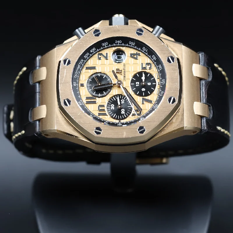 Audemars Piguet<br>26470OR Royal Oak Offshore 'Brick' Pink Dial