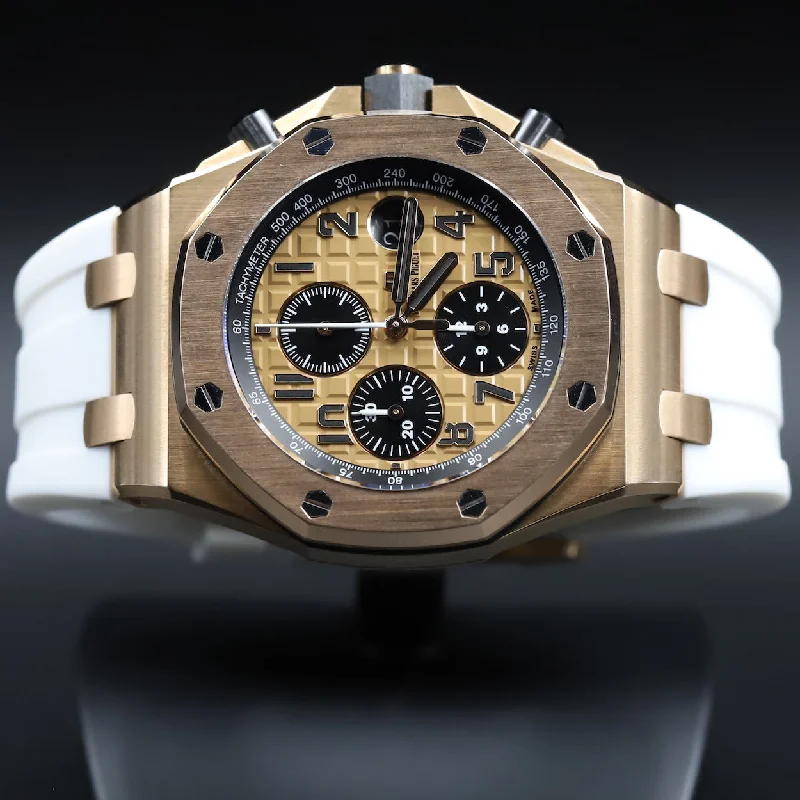 Audemars Piguet<br>26470OR Royal Oak Offshore 'Brick' Pink Dial