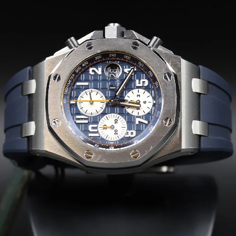 Audemars Piguet<br>26470ST Royal Oak Offshore 'Brick' Blue Dial