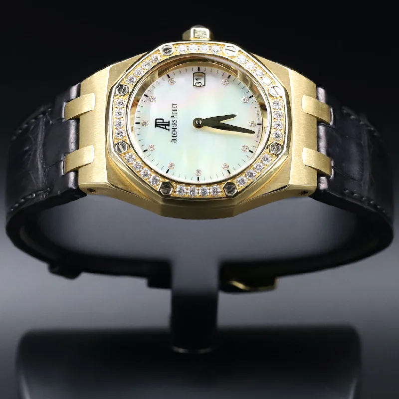 Audemars Piguet<br>77321BA Lady Royal Oak White Dial