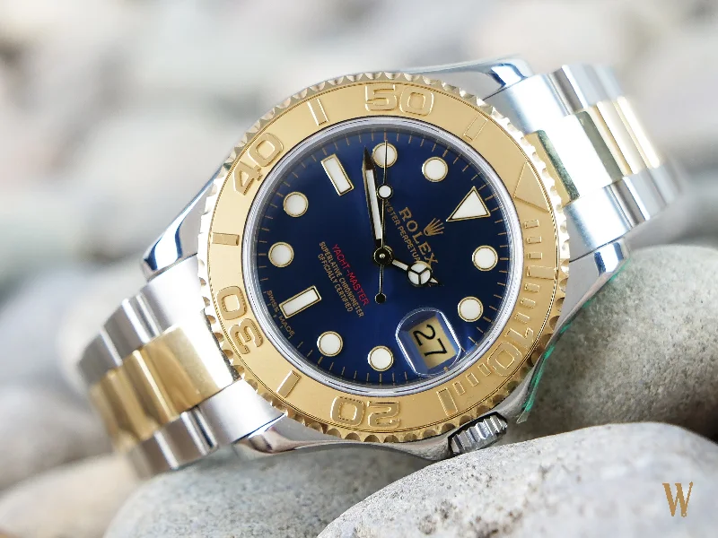 Rolex Yacht Master Mid Size 18ct Gold and Stainless Steel