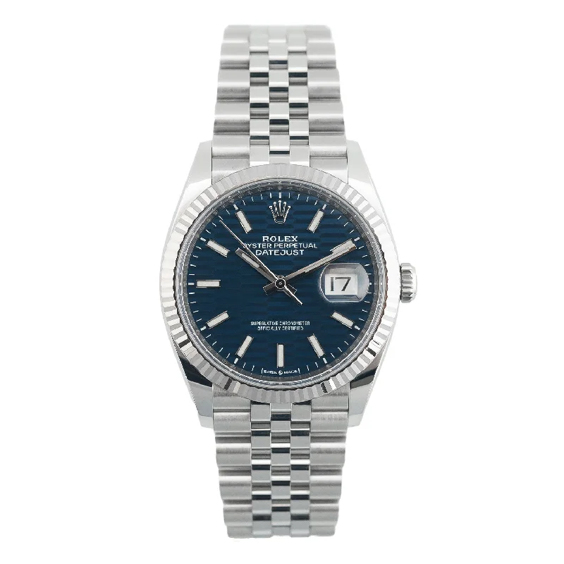 Datejust 36mm Blue Motif Dial 2022 Jubilee - 126234