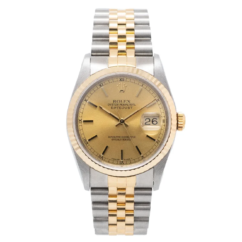 Datejust 36mm Golden Dial 1995 - 16233