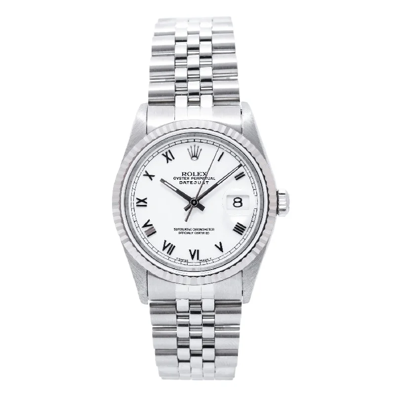 Datejust 36mm White Roman Dial 1996 - 16234