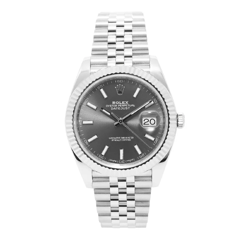 Datejust 41mm Rhodium Dial 2018 Jubilee - 126334