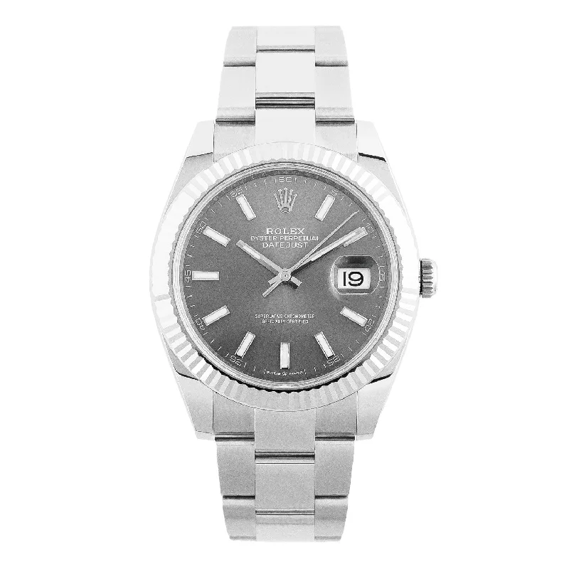 Datejust 41mm Rhodium Dial 2024 Oyster LC100 - 126334