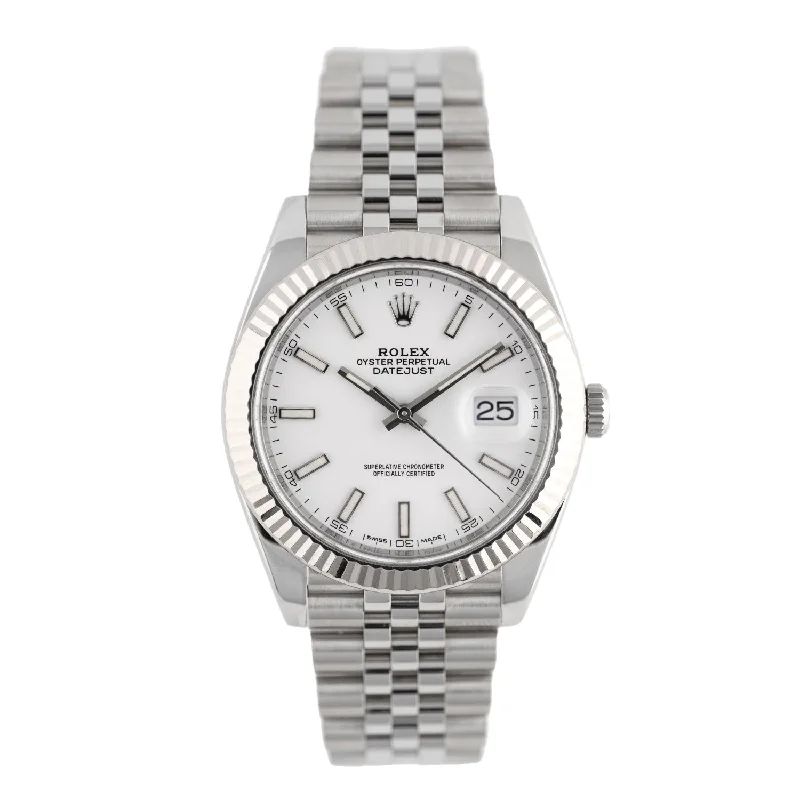 Datejust 41mm White Dial 2023 Jubilee - 126334