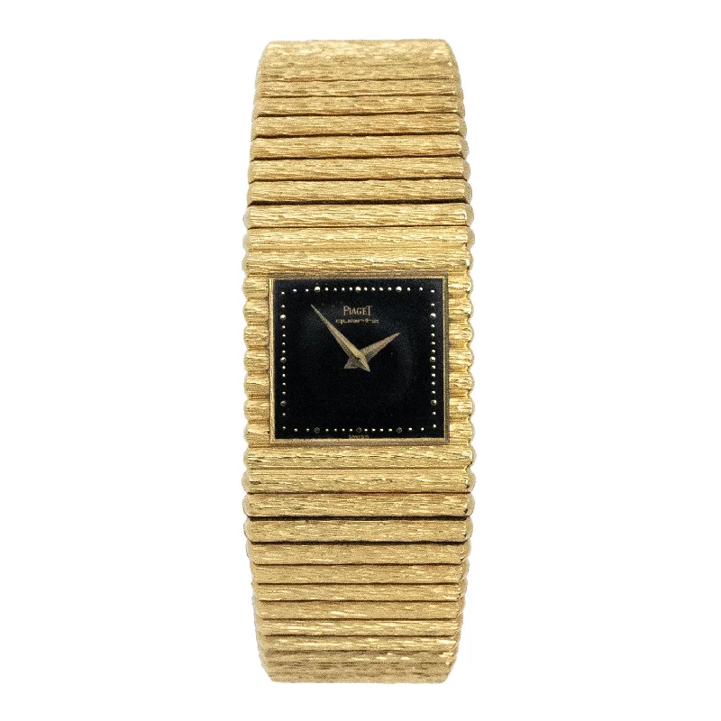 Emperador Yellow Gold Onyx Dial 1980 - 7131C16