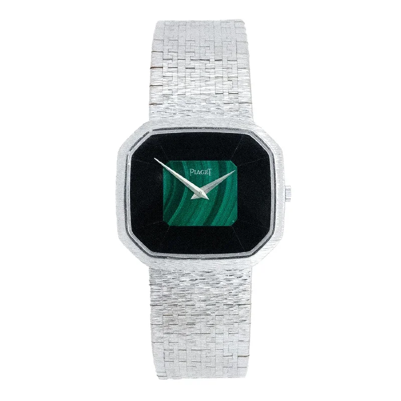 Rare White Gold Onyx/Malachite Dial 1965 - 9781A6