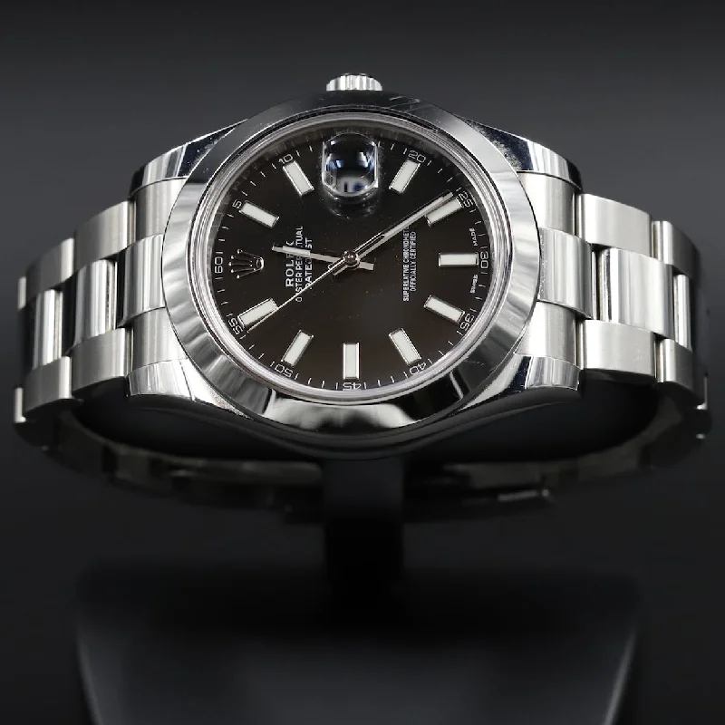 Rolex<br>116300 Datejust II Black Dial