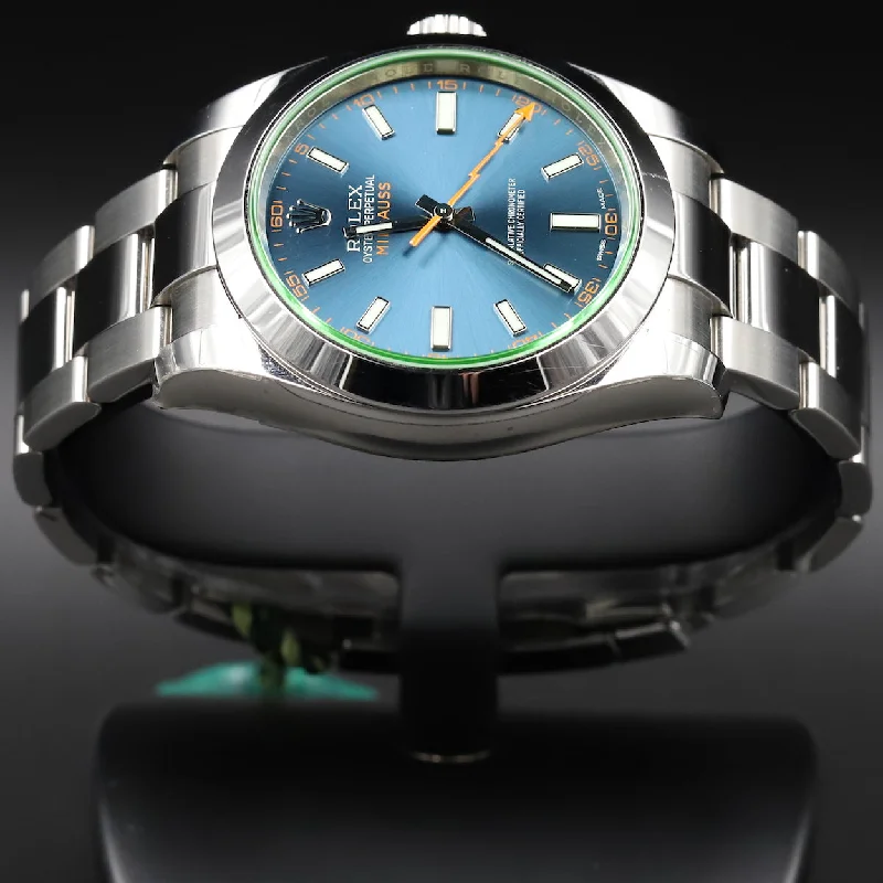 Rolex<br>116400GV Milgauss Blue Dial