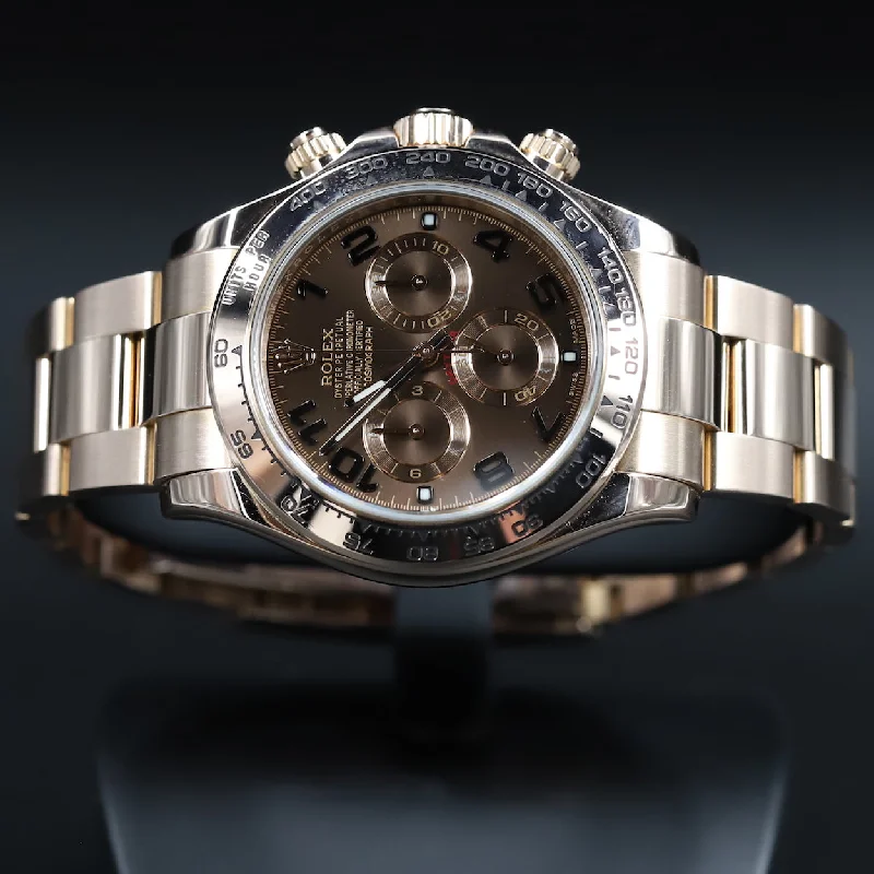 Rolex<br>116505 Daytona Chocolate Arabic Numeral Dial