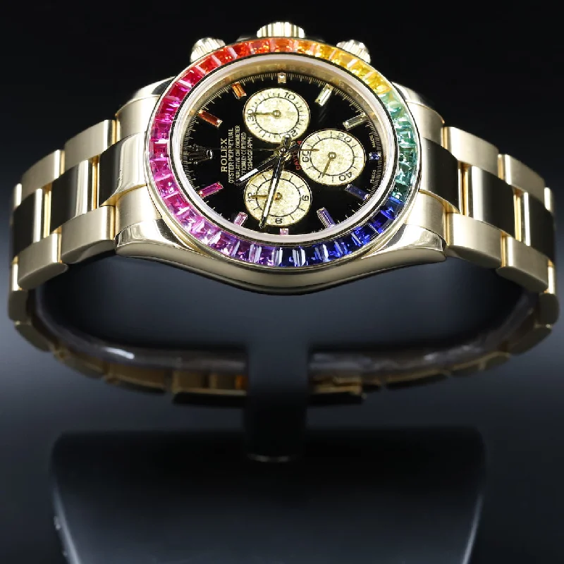 Rolex<br>116528 Daytona Custom Rainbow