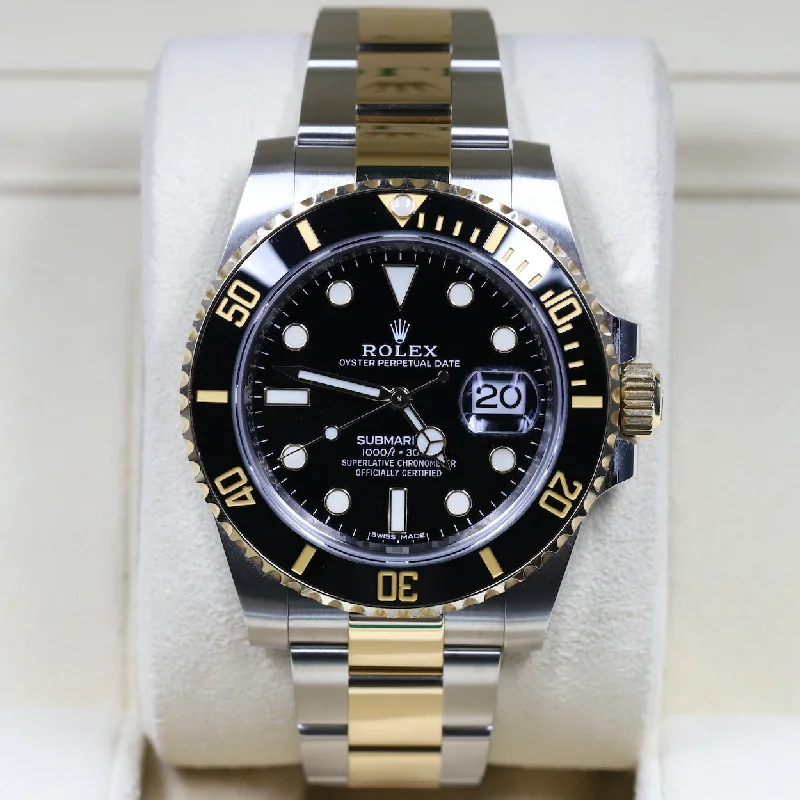 Rolex<br>116613LN Submariner SS/18k Black Dial