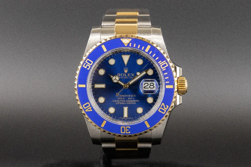 Rolex<br>116613LB Submariner SS/18k Blue Dial