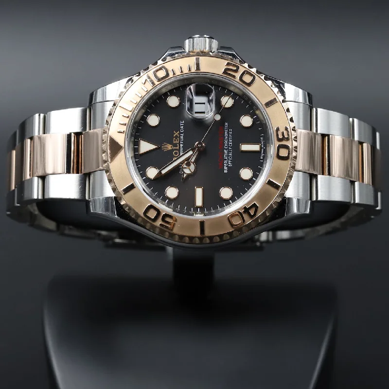 Rolex<br>116621 Yacht-Master 40 SS/RG Black Dial