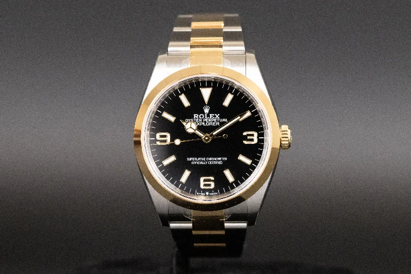 Rolex<br>124273 Explorer 18k/SS New Dial