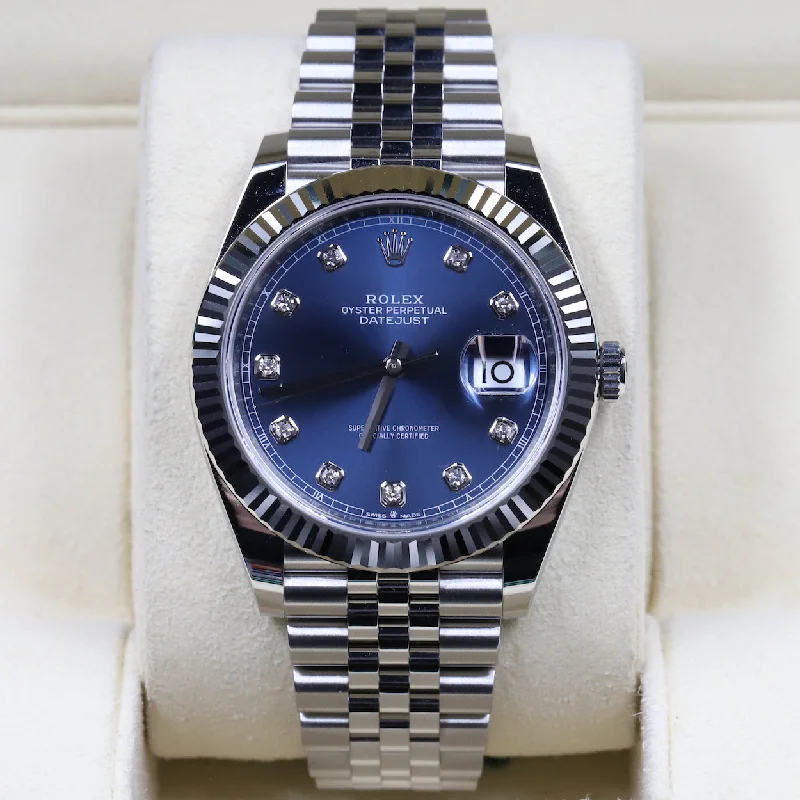 Rolex<br>126334 Datejust 41 Blue Dial