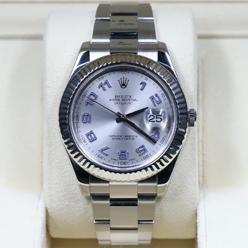 Rolex<br>126334 Datejust 41 Silver Arabic Numeral Dial