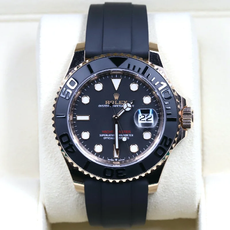 Rolex<br>126655 Yacht-Master 40 Oysterflex Black Dial