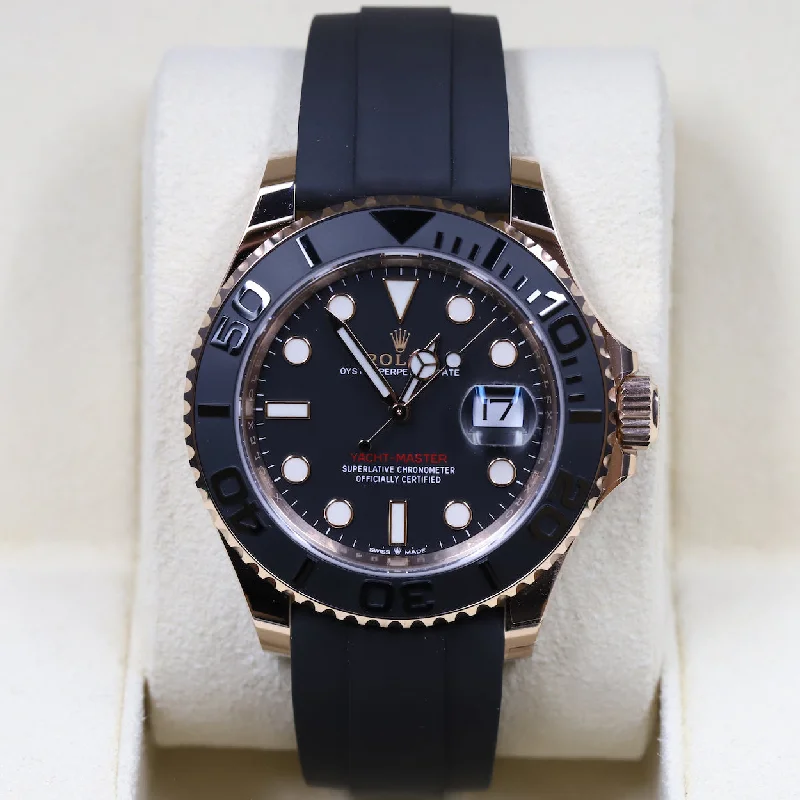 Rolex<br>126655 Yacht-Master 40 Oysterflex Black Dial