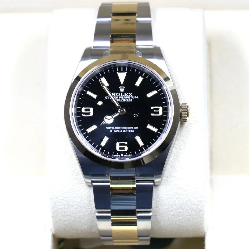 Rolex<br>124273 Explorer 18k/SS New Dial