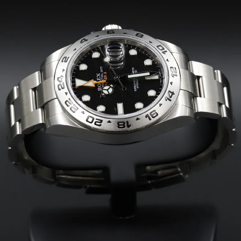 Rolex<br>216570 Explorer II Black Dial