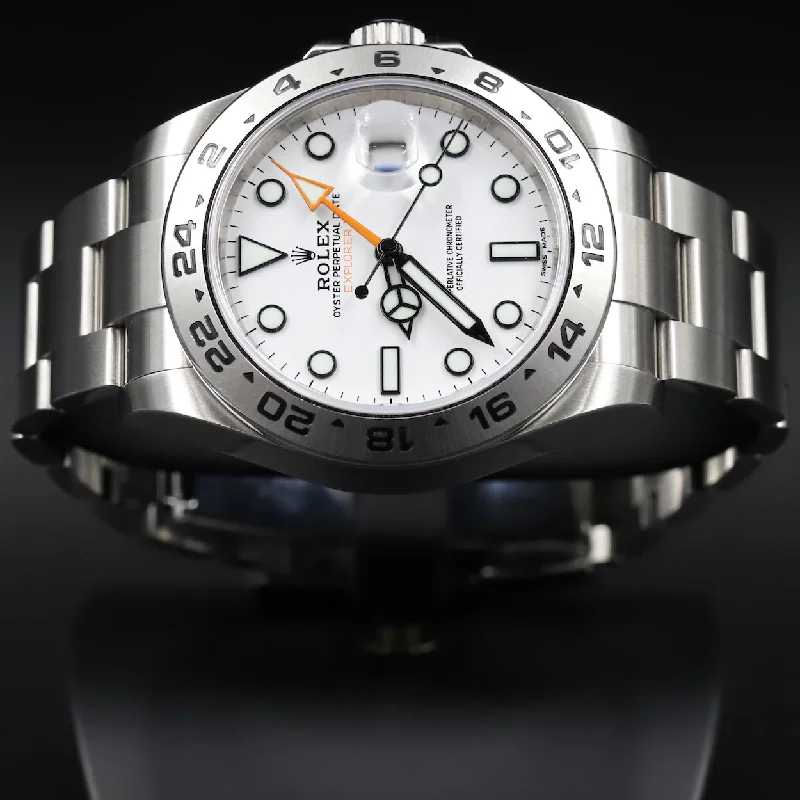 Rolex<br>216570 Explorer II White Dial