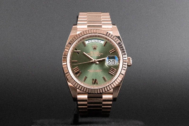 Rolex<br>228235 DayDate 40 Olive Green Dial