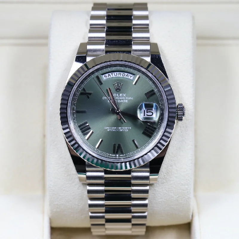 Rolex<br>228239 DayDate 40 Green Dial