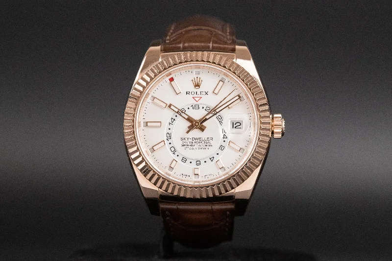 Rolex<br>326135 Sky-Dweller White Dial