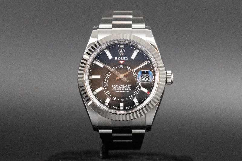 Rolex<br>326934 Sky-Dweller Black Dial