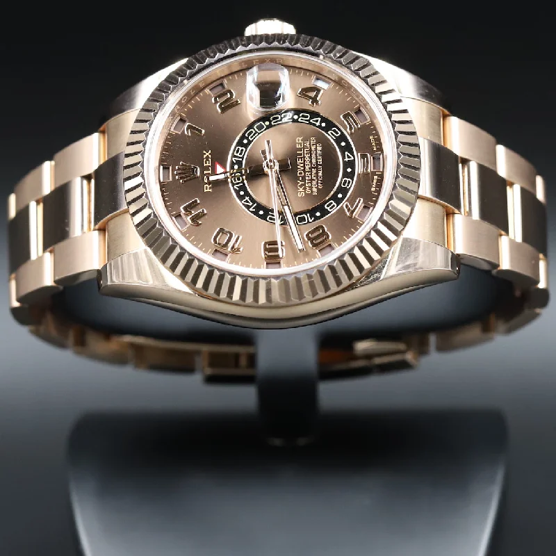 Rolex<br>326935 Sky-Dweller Chocolate Arabic Dial