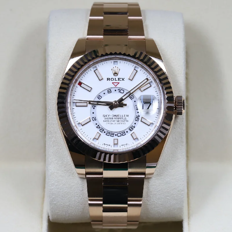 Rolex<br>326935 Sky-Dweller White Dial