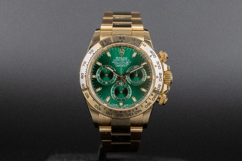 Rolex<br>116508 Daytona Green Dial