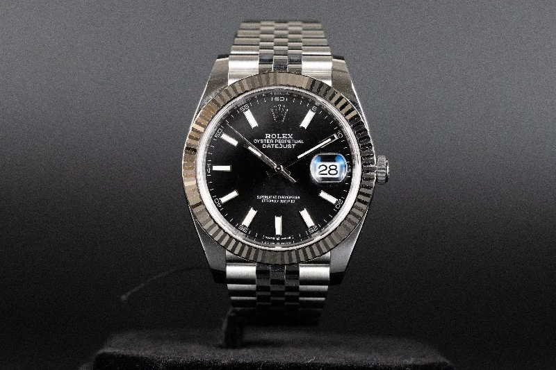 Rolex<br>126334 Datejust 41 Black Dial