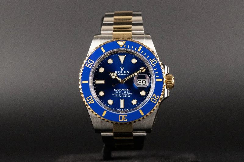 Rolex<br>126613LB Submariner SS/18k Blue Dial