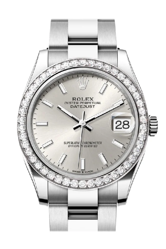 Rolex Datejust 31 Silver Dial Ladies Watch 278384RBR 278384RBR-0015