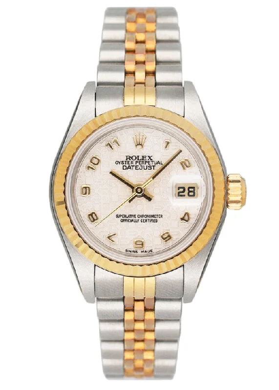 Rolex Datejust 79173 Cream Anniversary Dial Ladies Watch