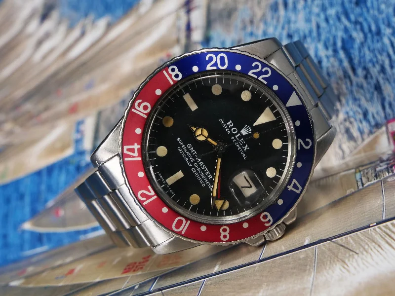 Rolex GMT Mater Pepsi ref 1675