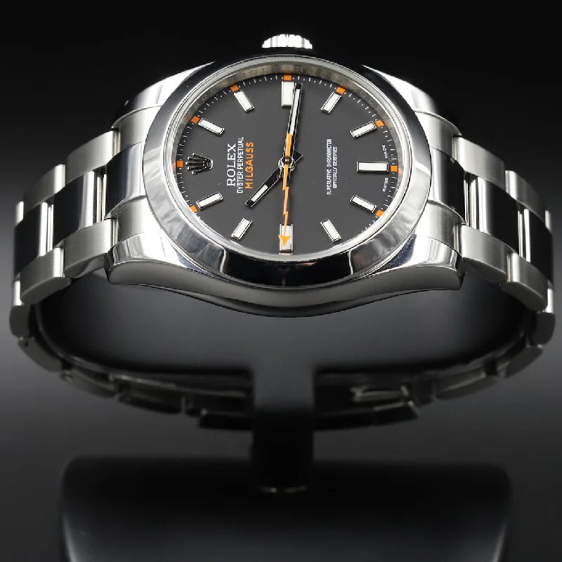 Rolex<br>116400 Milgauss Black Dial