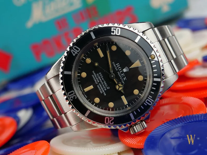 Rolex Submariner 5512 4-line “Neat Fonts” dial