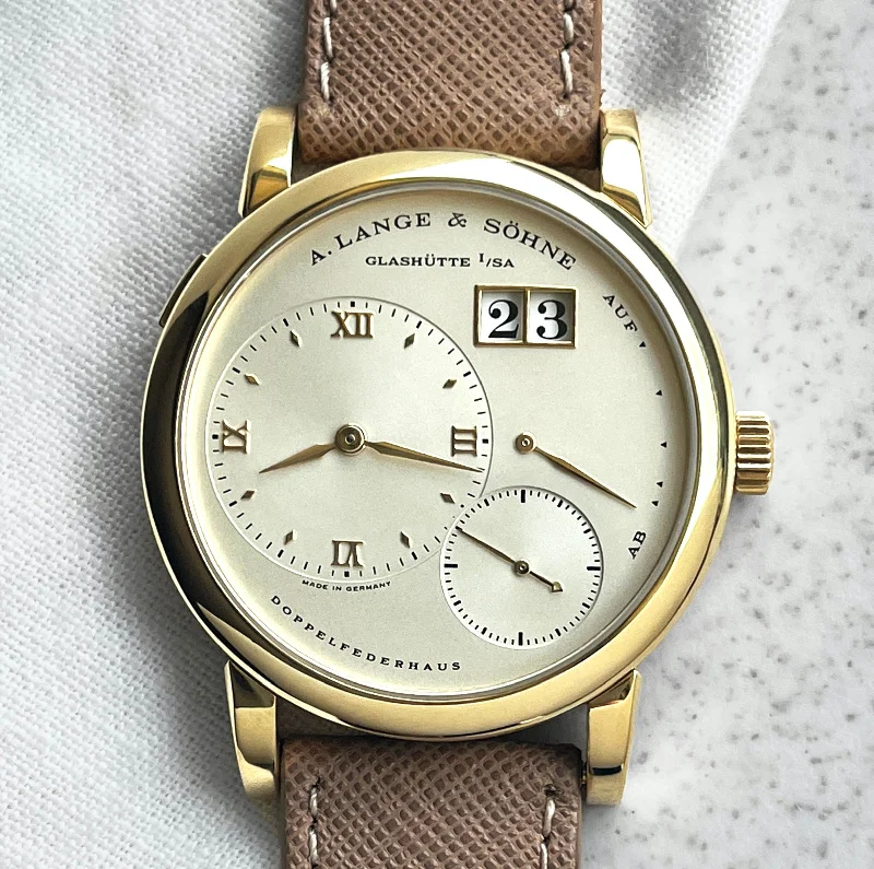 A. Lange & Sohne Lange 1, Yellow Gold