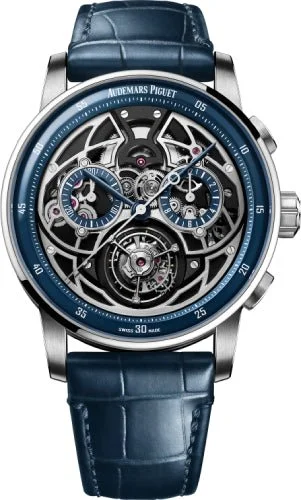 Audemars Piguet Code 11.59 Flying Tourbillon 41mm Chronograph Limited Edition of 50 18k White Gold - 26399BC.OO.D321CR.01